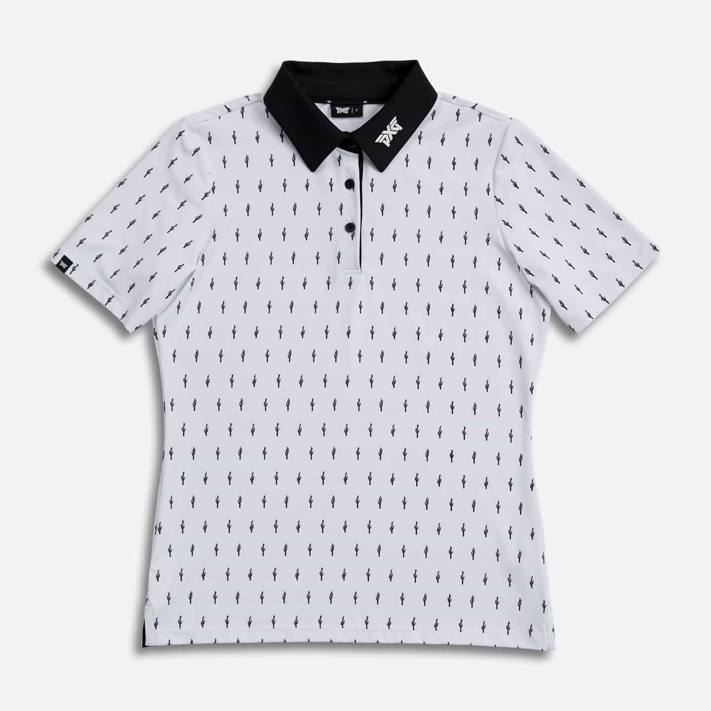 Women's Cactus Print Polo - Image 5