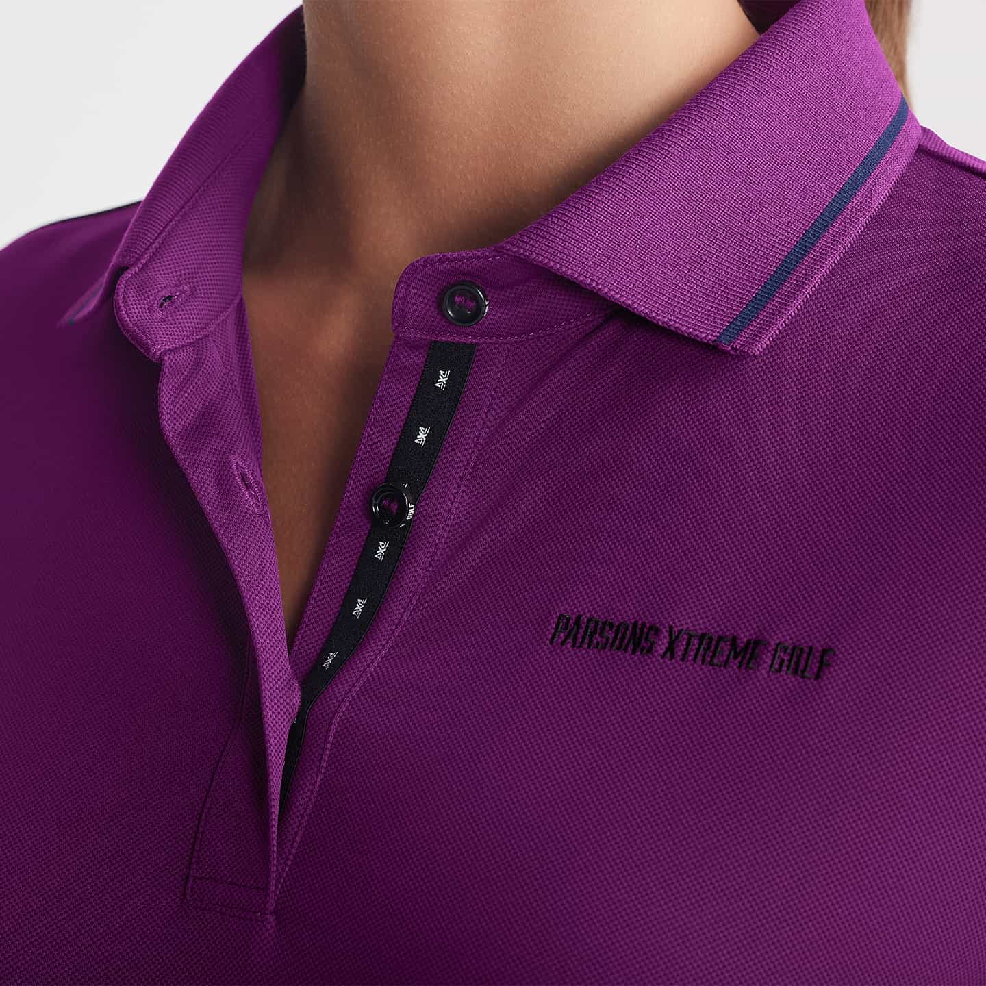 Women's Classic Ribbed Collar Polo - Image 7