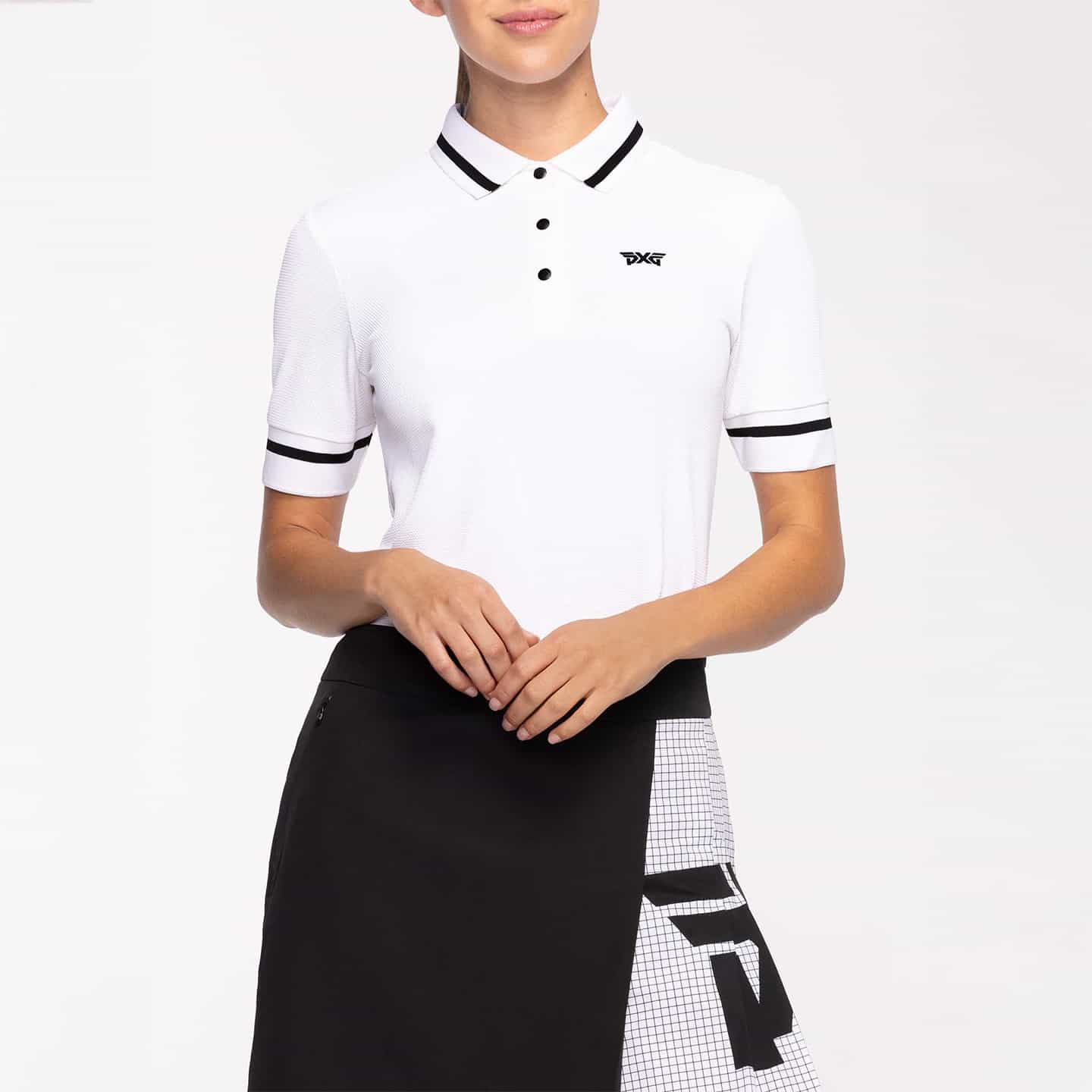 Women's Contrast Sleeve Polo - Image 10