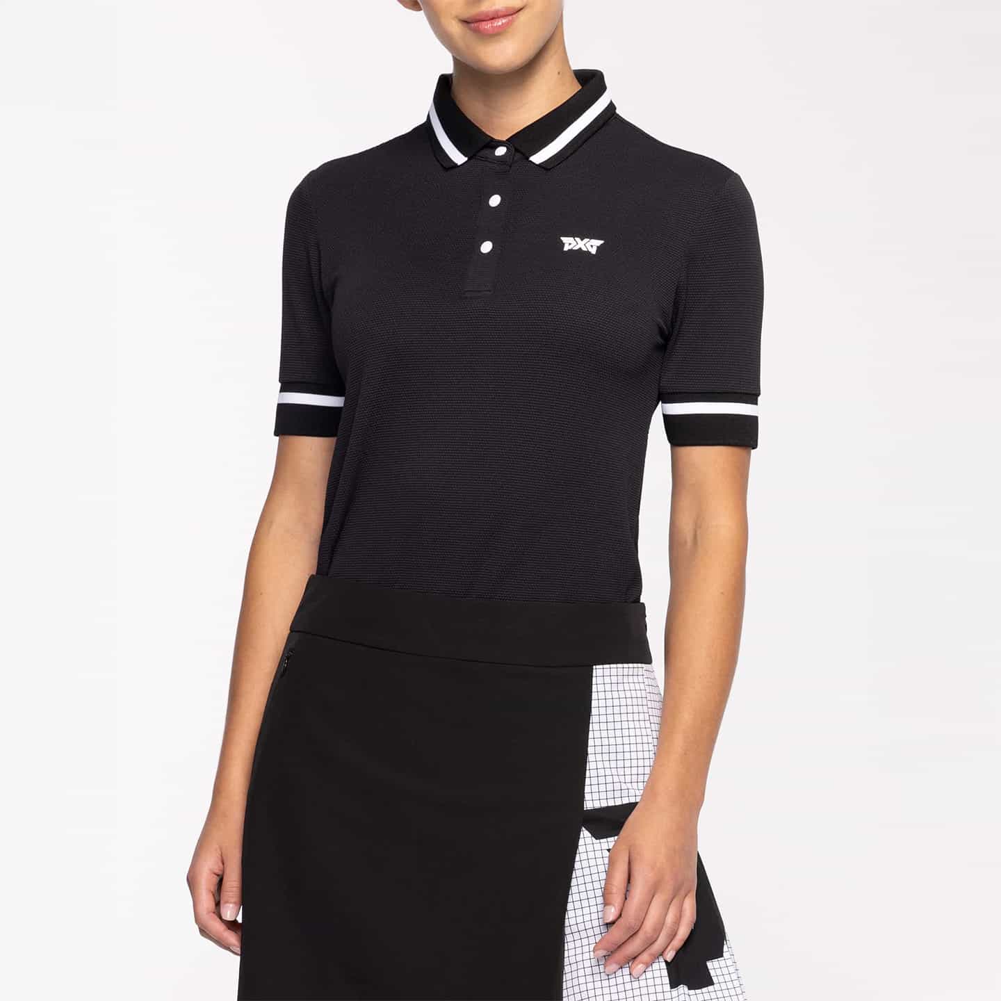 Women's Contrast Sleeve Polo - Image 2