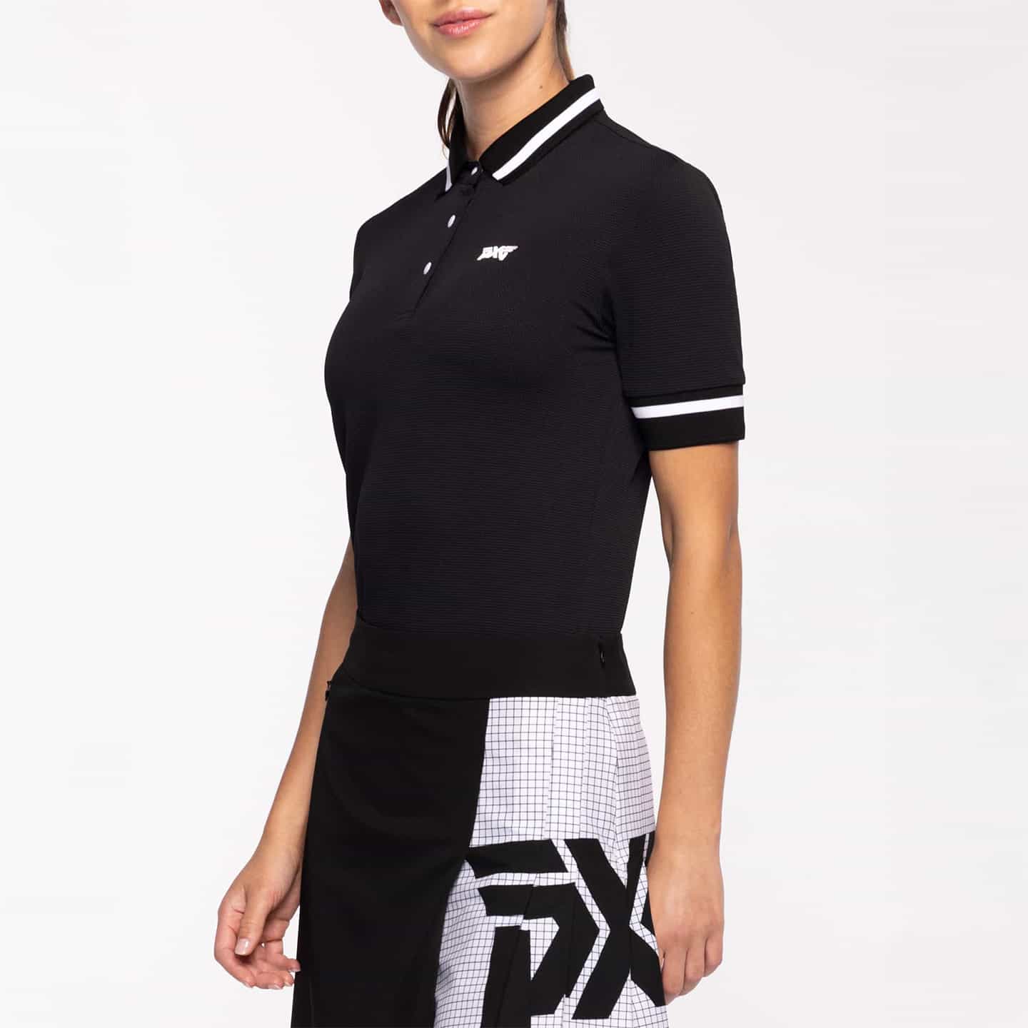 Women's Contrast Sleeve Polo - Image 4