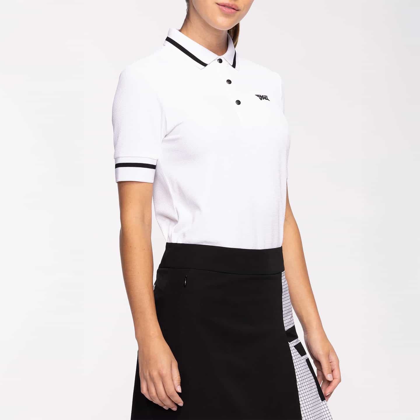 Women's Contrast Sleeve Polo - Image 7