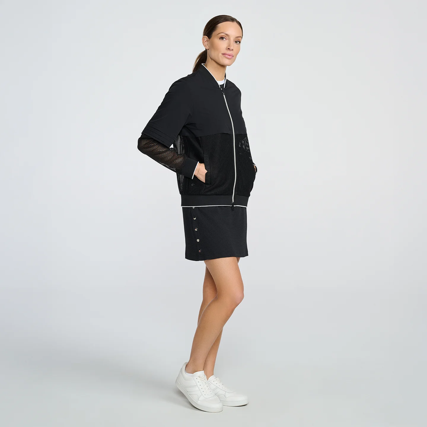 Women's Cosmic Double Layer Jacket - Image 7