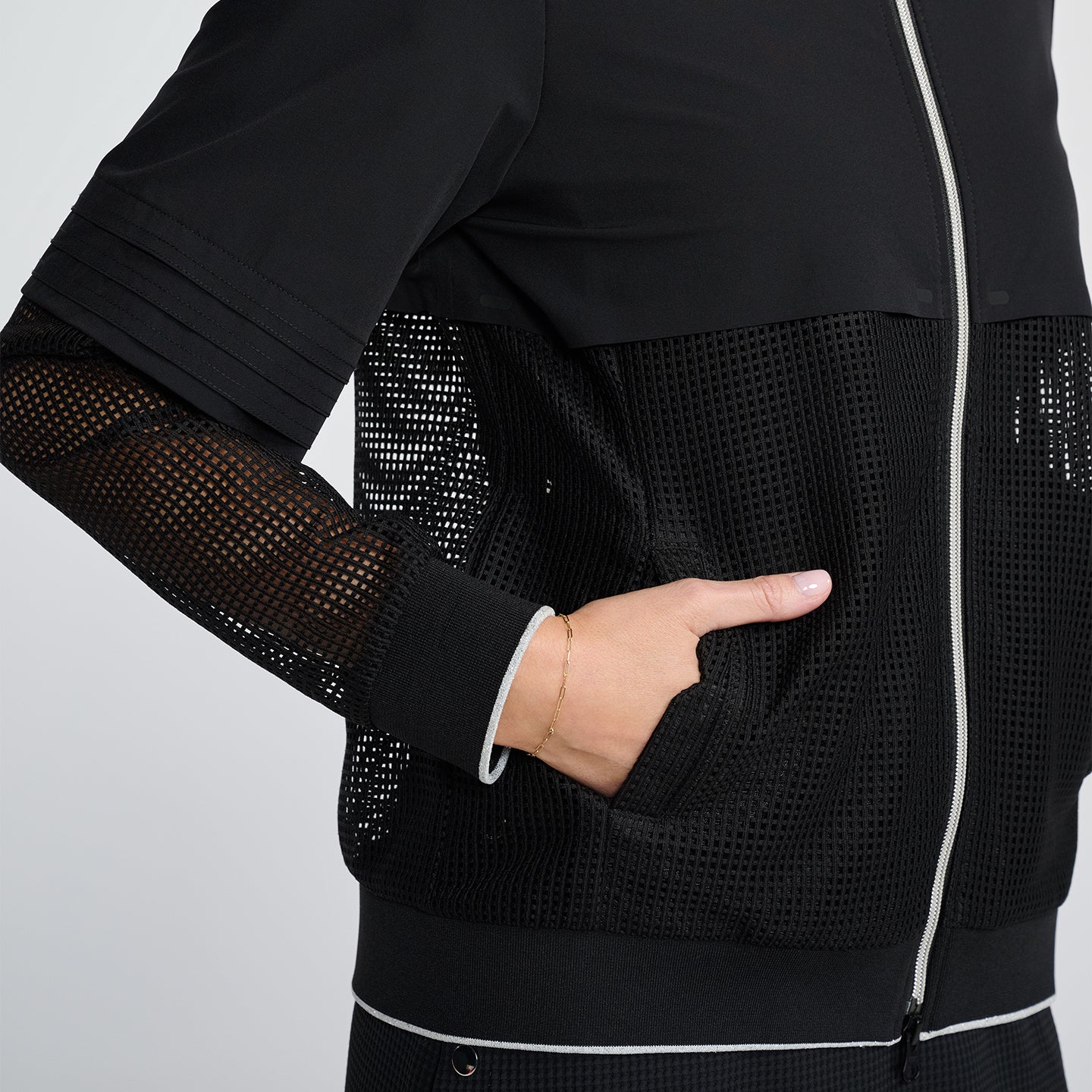 Women's Cosmic Double Layer Jacket - Image 8