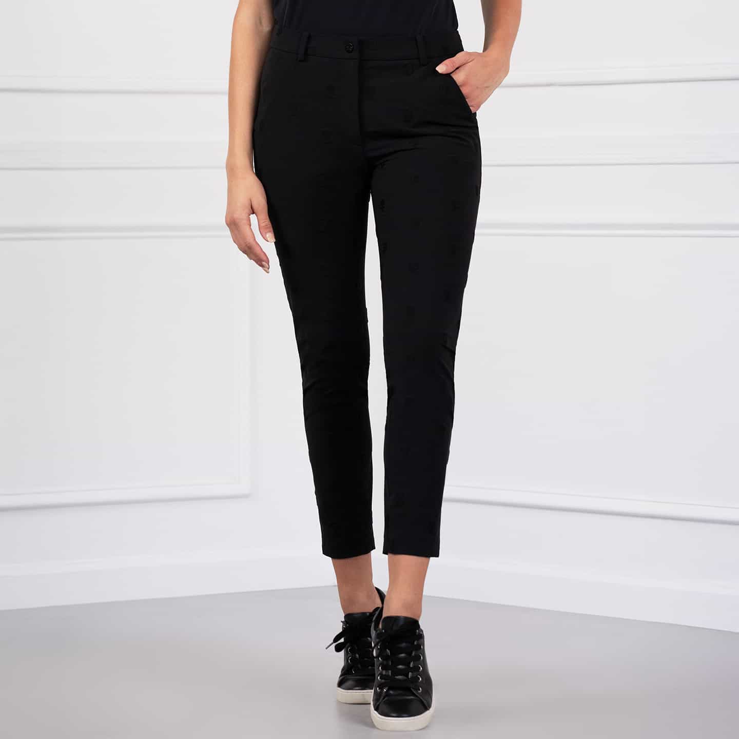Women's Cropped Darkness Pants - Image 2
