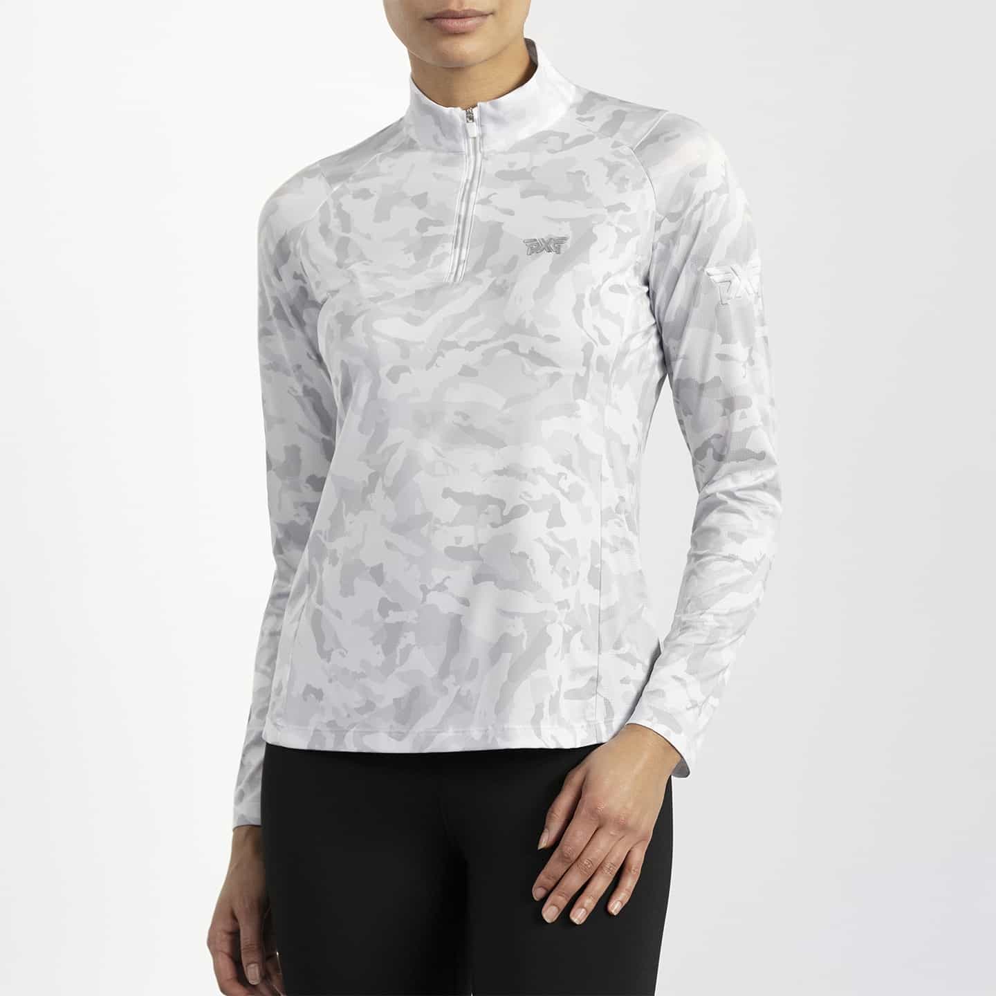 Women's Essential Fairway Camo 1/4 Zip Pullover - Image 2