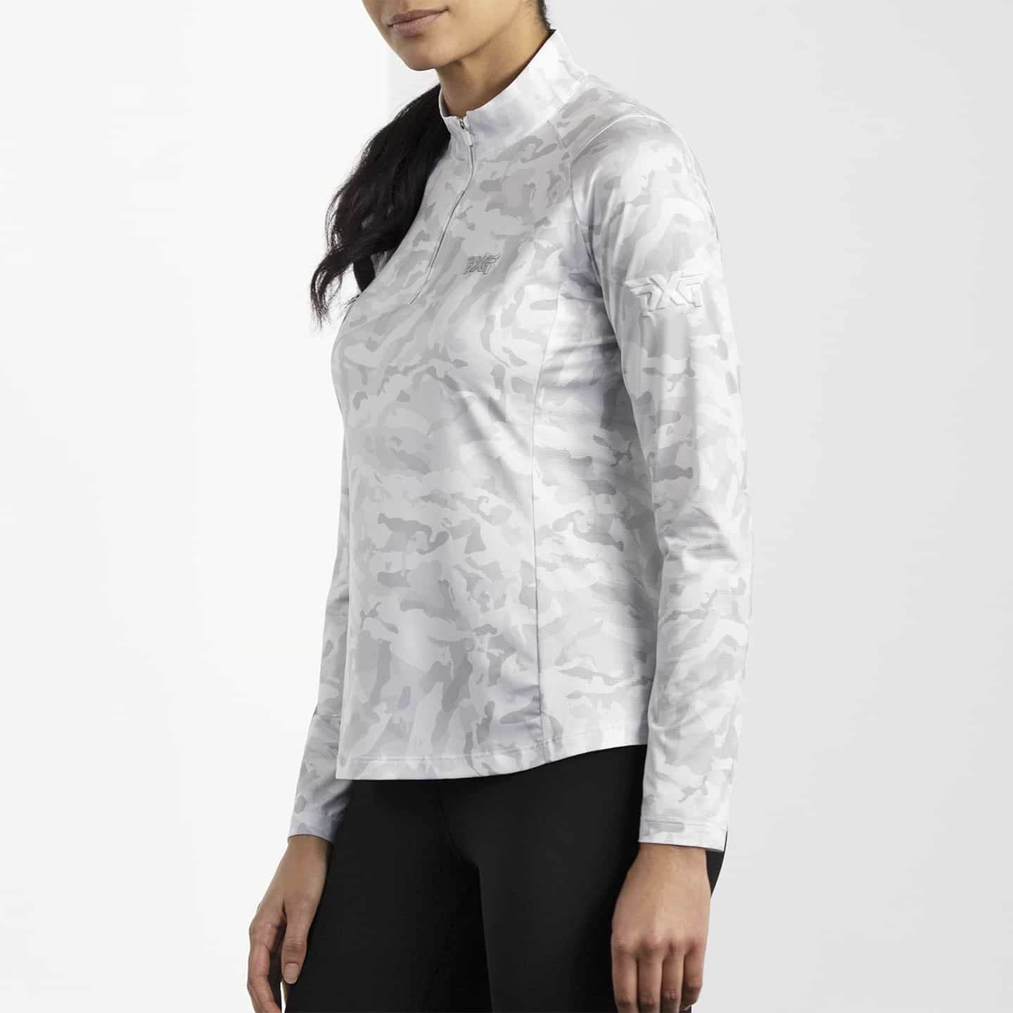 Women's Essential Fairway Camo 1/4 Zip Pullover - Image 4