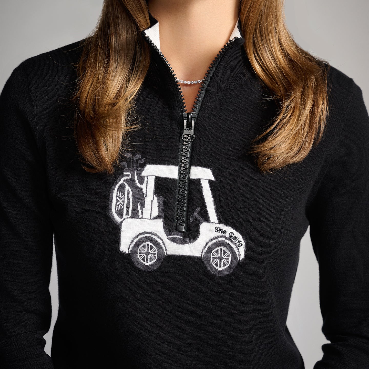 Women's Fore!-Ward 1/2 Zip Pullover - Image 5