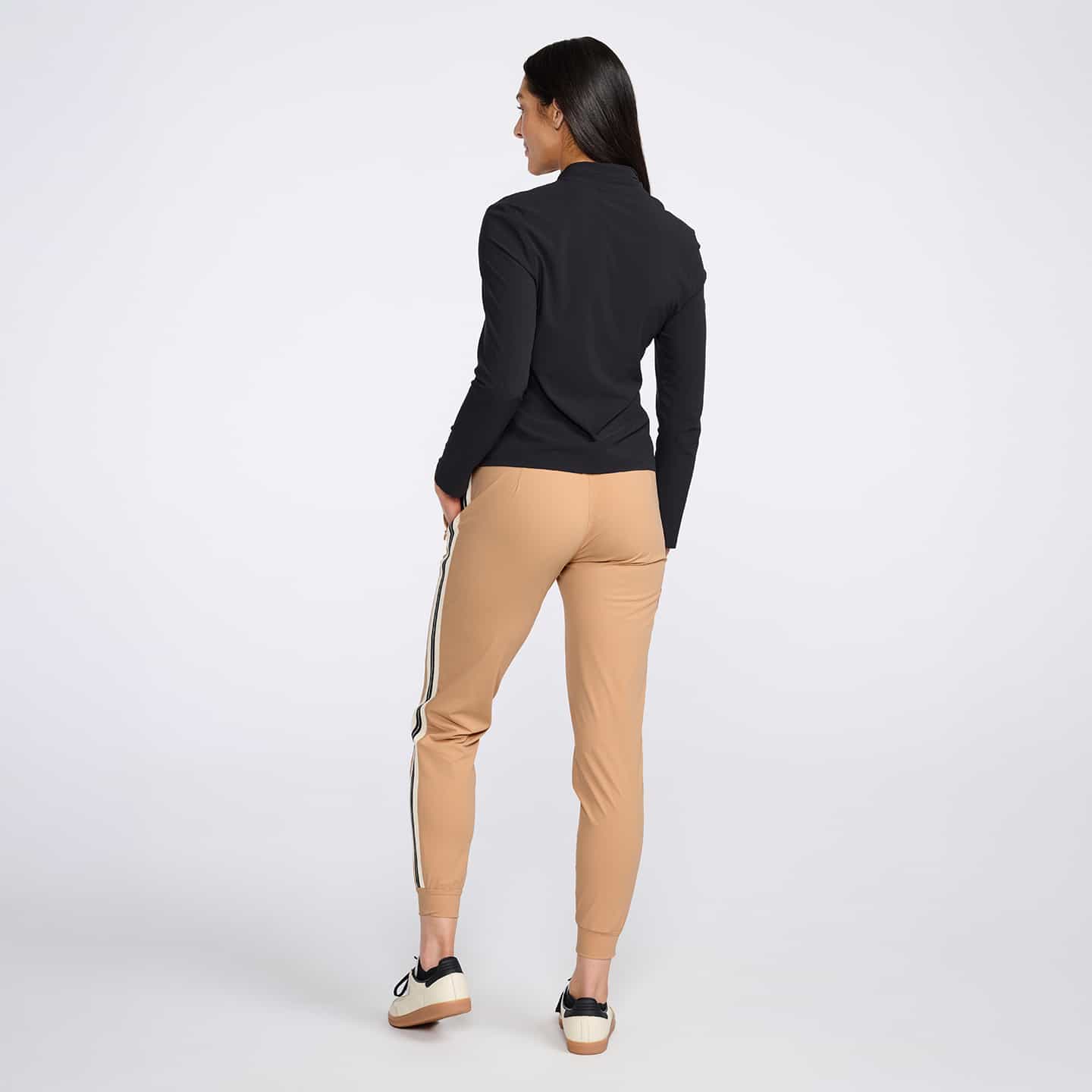 Women's Lavalliere Long Sleeve Polo - Image 8