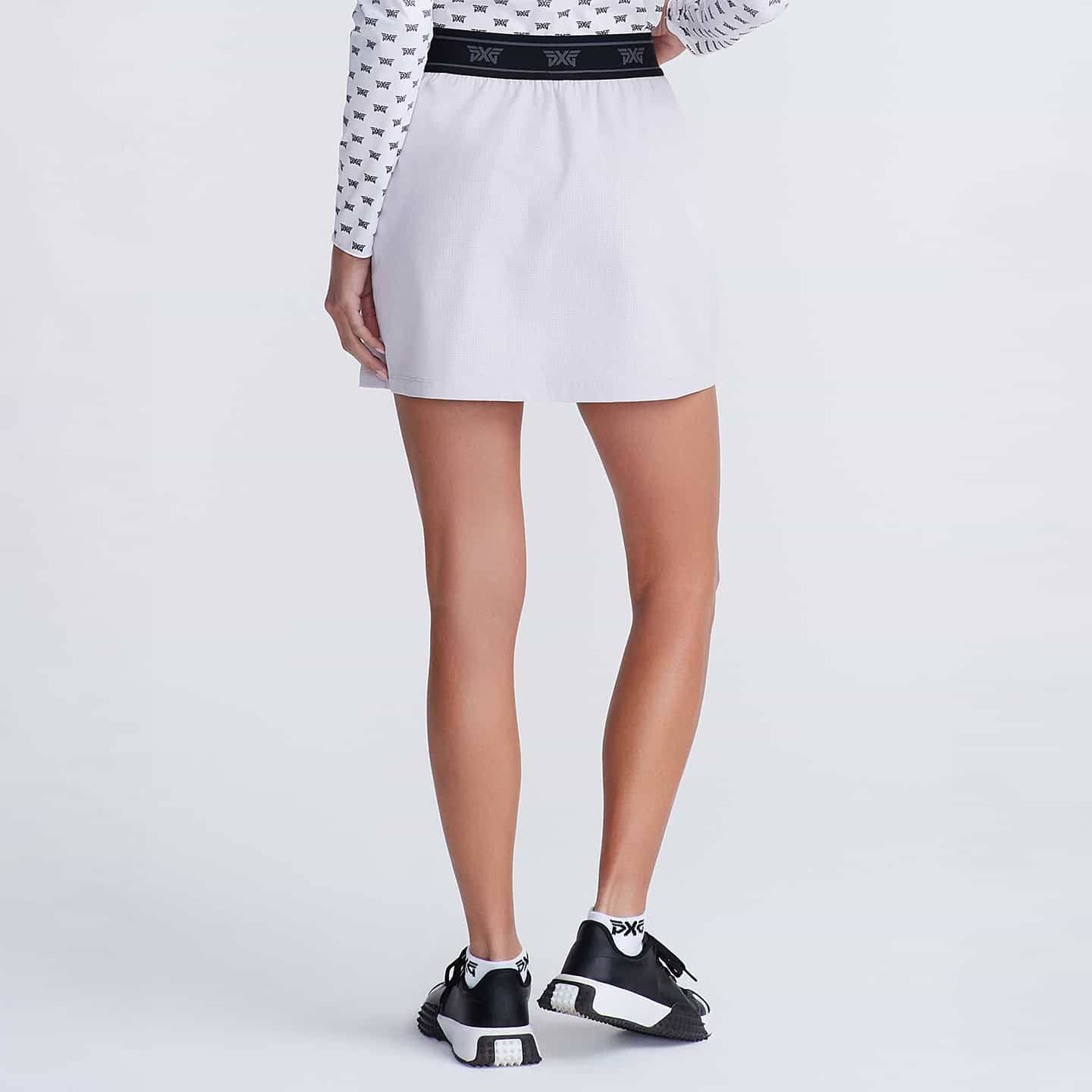 Women's Logo Striped A-Line Skirt - Image 10