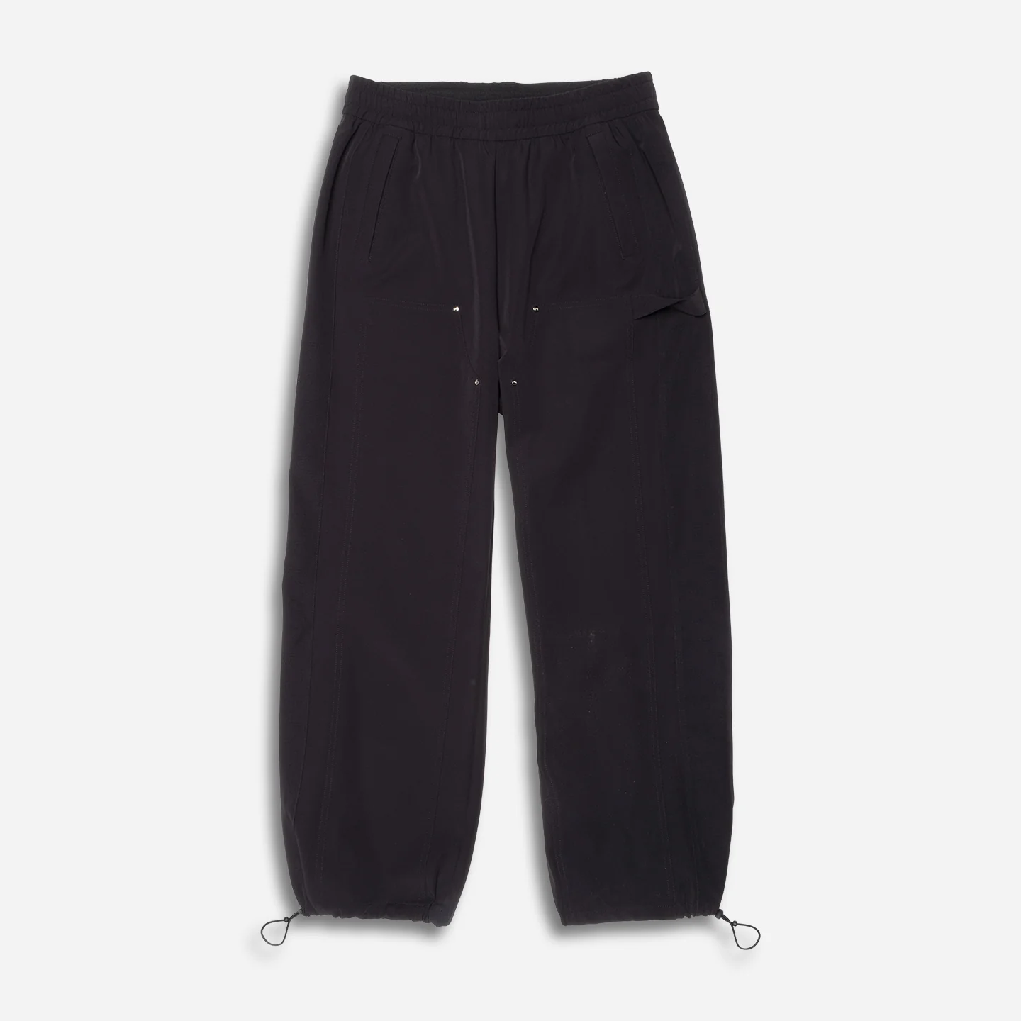 Women's Perforated Logo Wide Leg Trouser