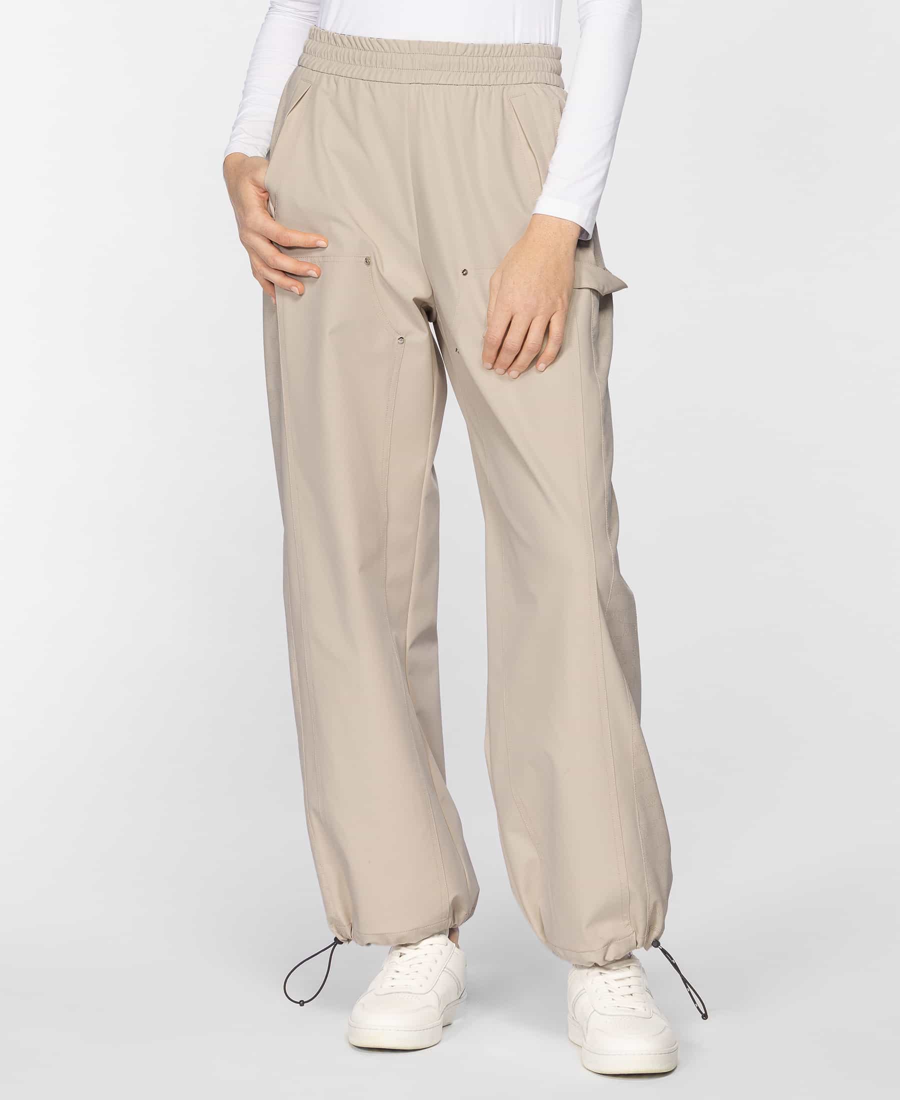 Women's Perforated Logo Wide Leg Trouser - Image 13