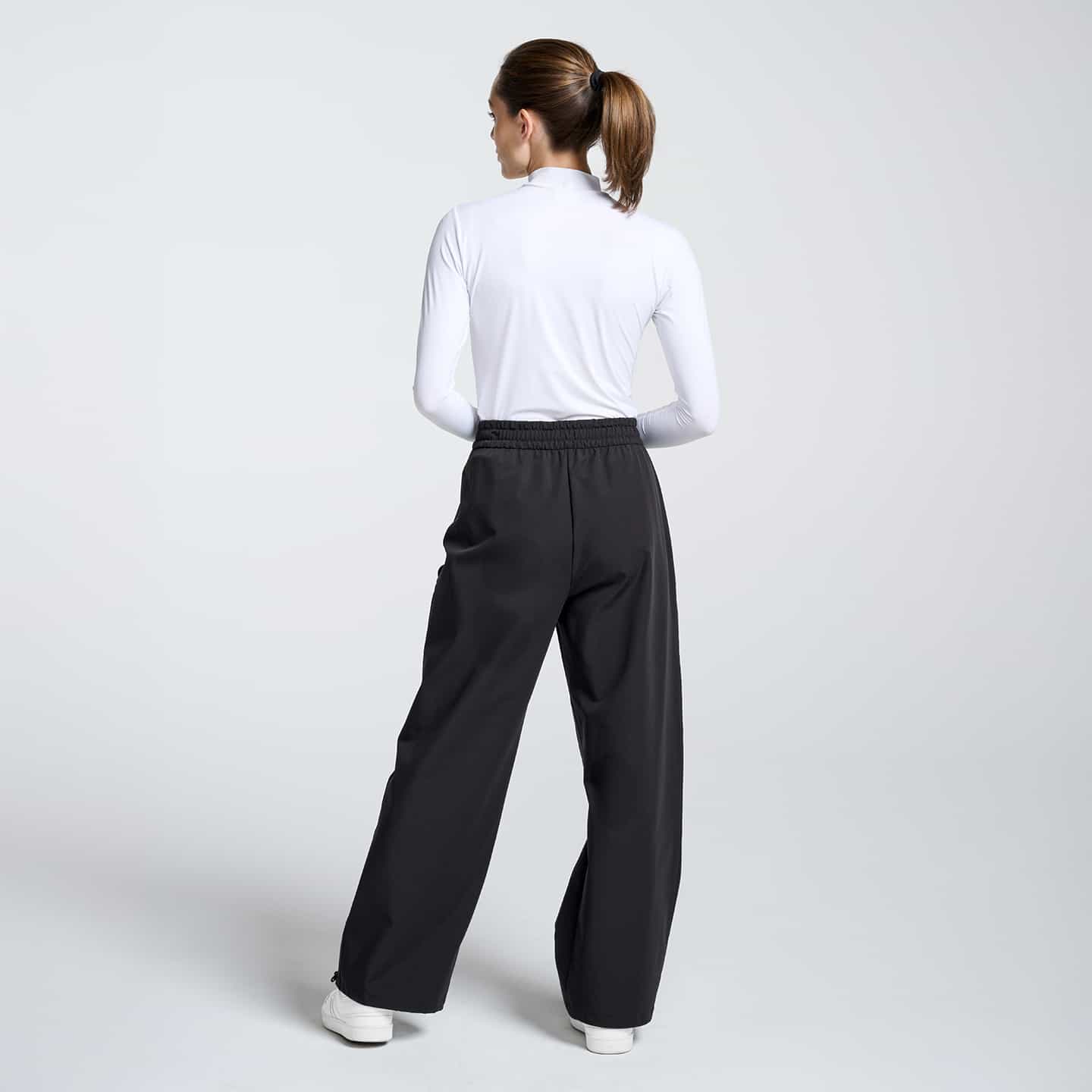 Women's Perforated Logo Wide Leg Trouser - Image 7