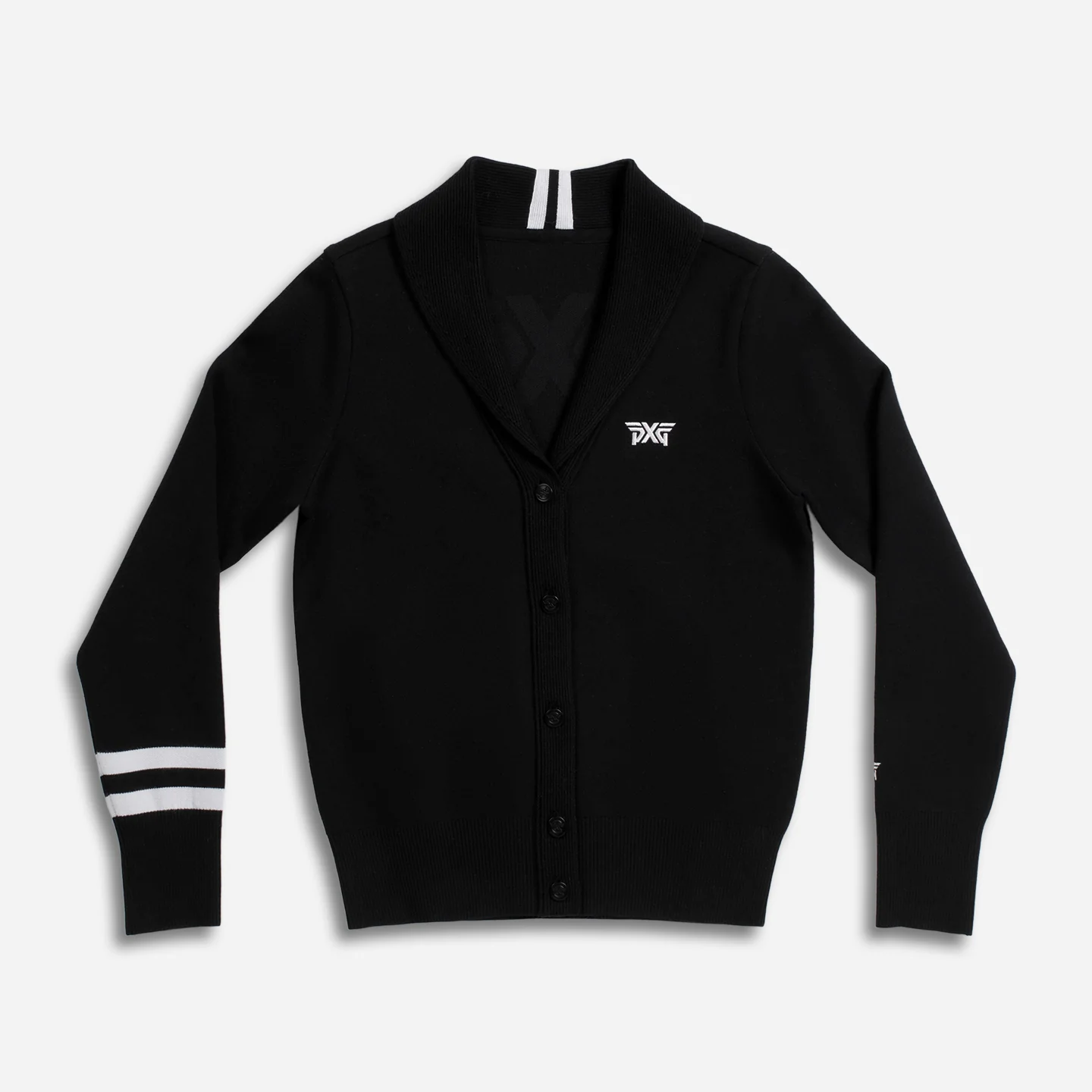 Women's Rolled Collar Cardigan