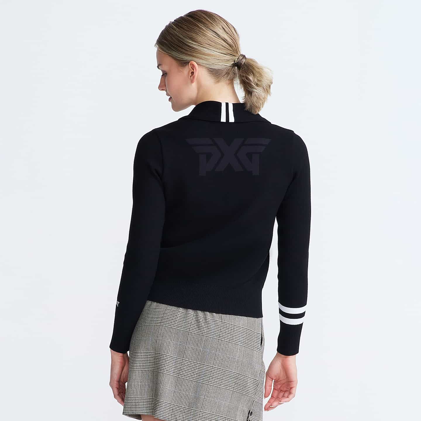 Women's Rolled Collar Cardigan - Image 5