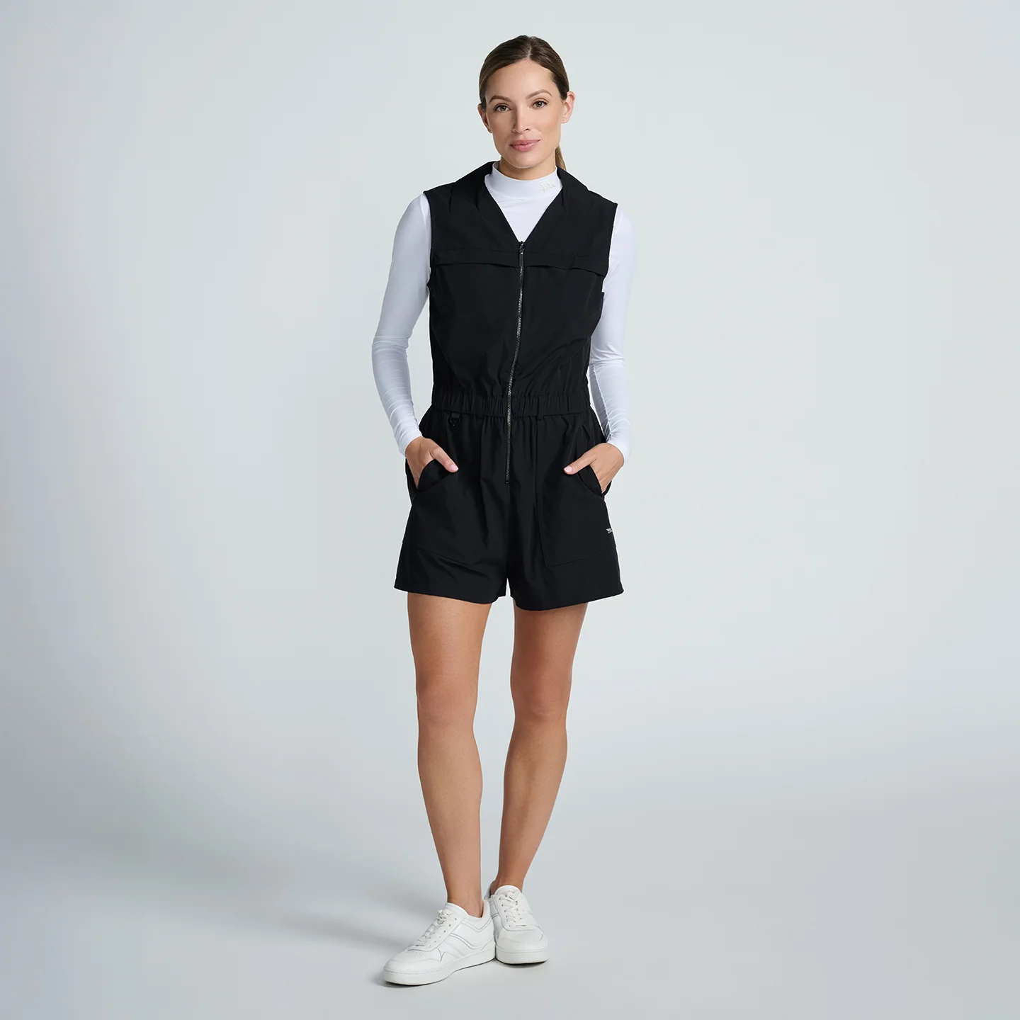 Women's Sleeveless Romper - Image 2