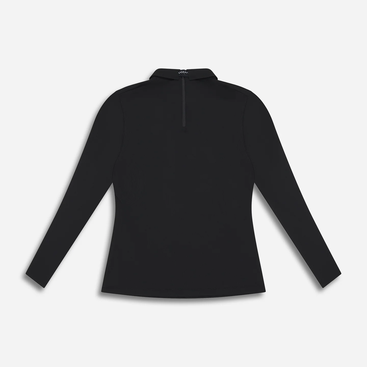 Women's Tie Neck Long Sleeve Polo - Image 8