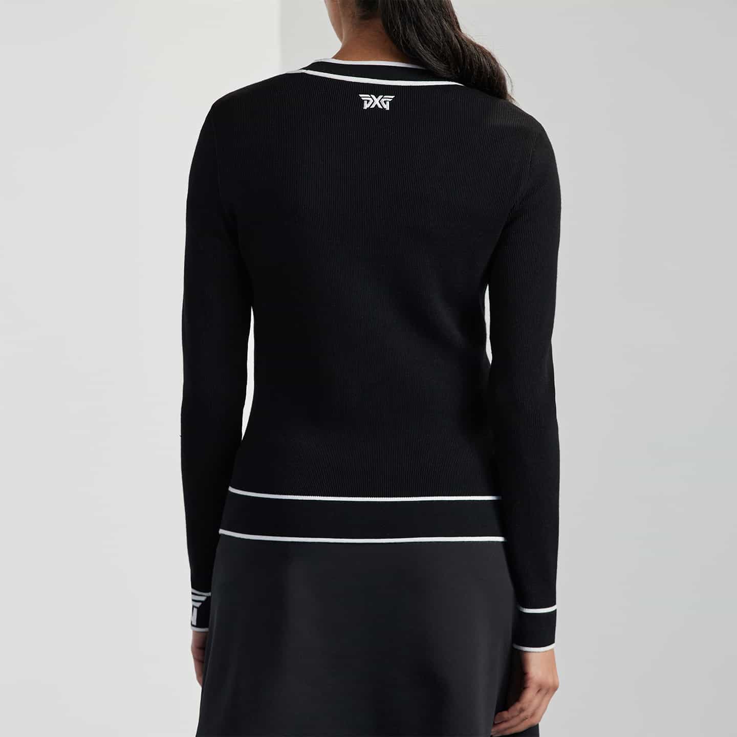 Women's Varsity V-Neck Cardigan - Image 5