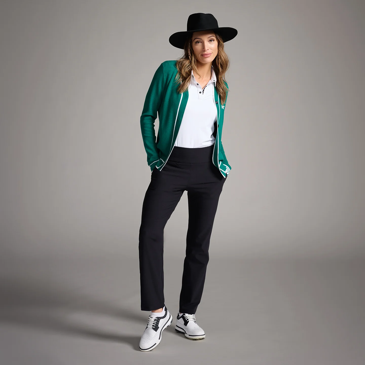 Women's Varsity V-Neck Cardigan - Image 7